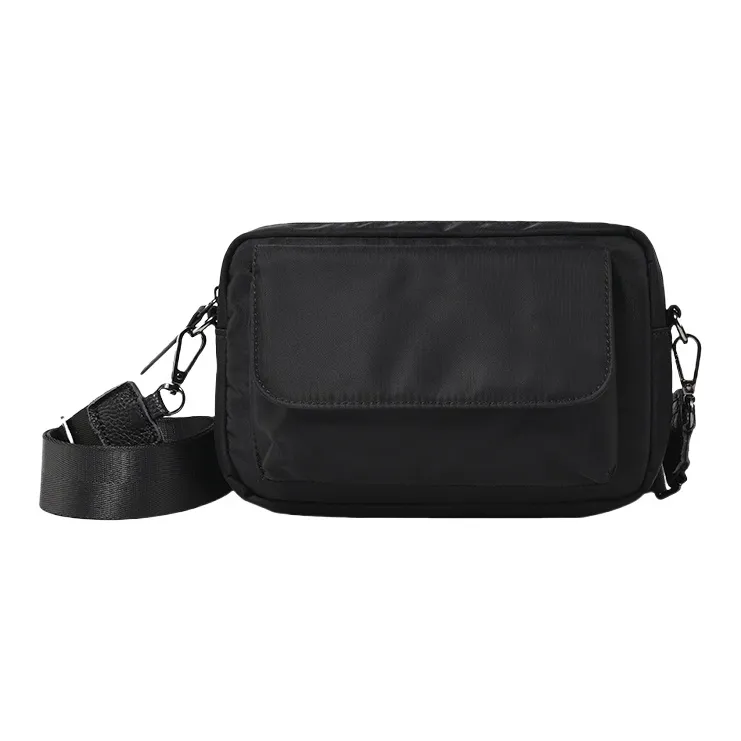 Yohji Kimura Oxford Crossbody Bags Men's Black/Camouflage Black-0