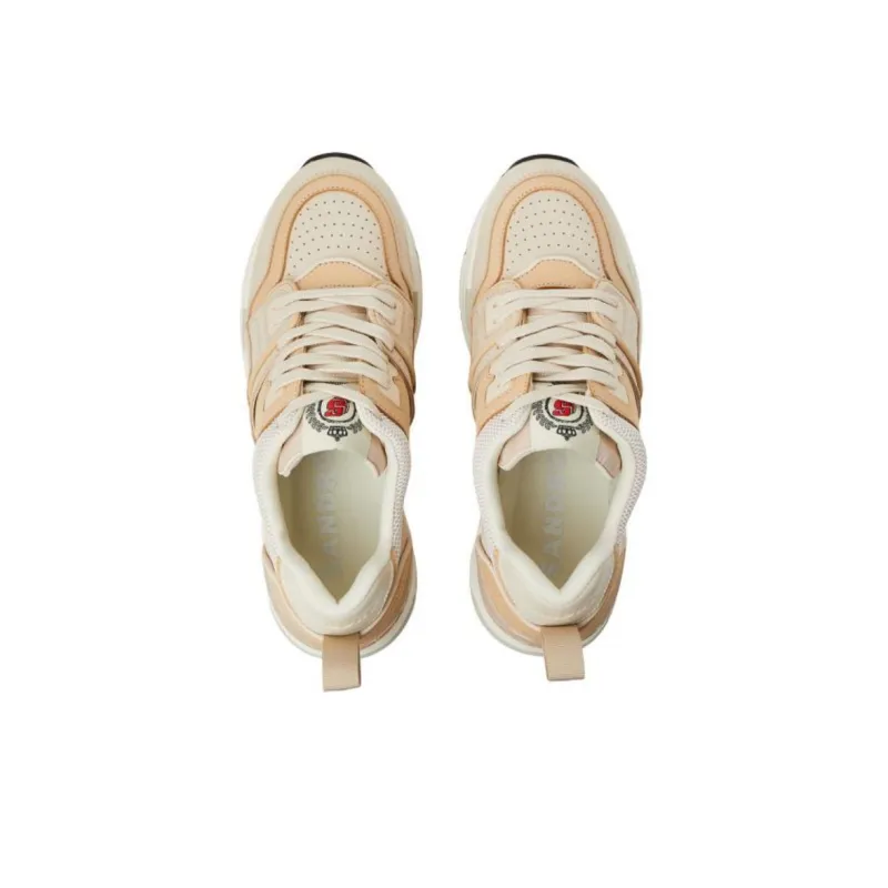 Sandro Low Top Casual Shoes Women's Yellow-3