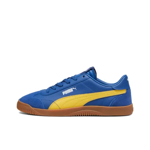 PUMA Club 5v5 Non-slip Lightweight Low-Top Skateboard Shoes Unisex Blue