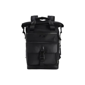 FILA Fabric Laptop Bag Backpack Extra Small Men's Jet Black-BK