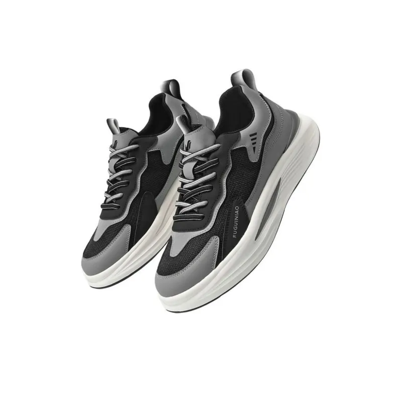 Rich Birds Breathable Height Increasing Slip-Resistant Low-Top Casual Shoes Men's-7