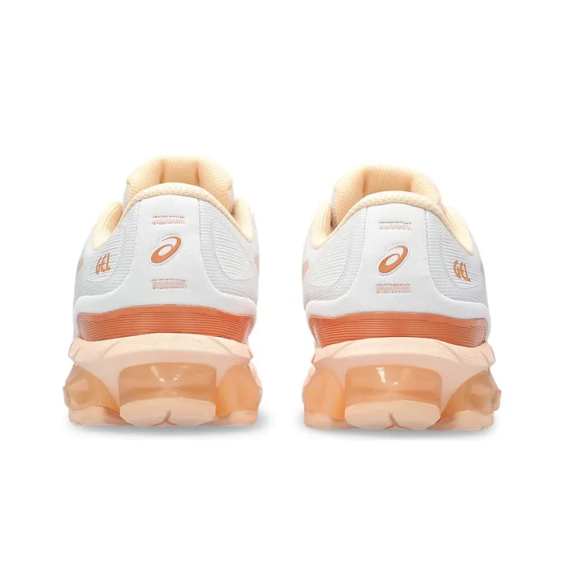 Asics GEL-Quantum 360 7 Non-slip Wear-resistant Shock Absorption Low-Top Casual Running Shoes Women's White Orange-3