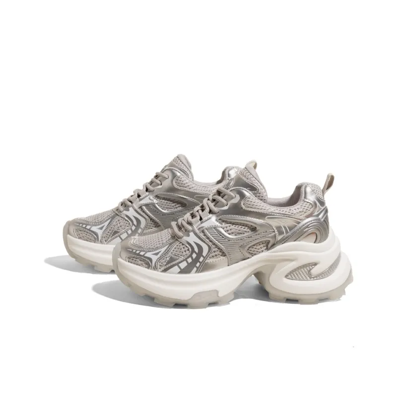 KODI Wear-resistant Lightweight Breathable And Non-slip. Low-Top Chunky Sneakers Women's-15