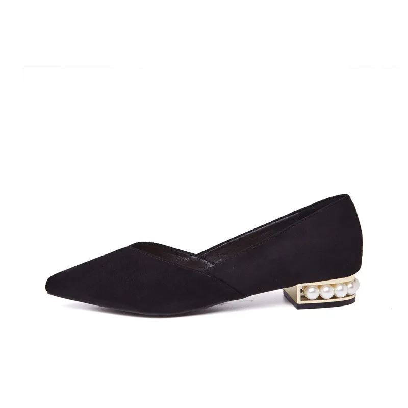 FOXER Women's Casual Shoes 2.5cm Women's Black-0