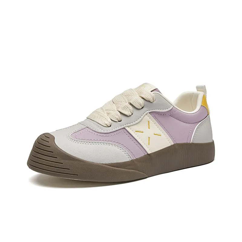 La Chapelle Wear resistant And Lightweight Low Top Skateboard Shoes Women's-7