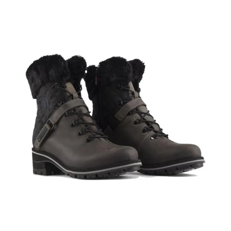 ROSSIGNOL 50mm Leather Lace-up Ankle Boots-2