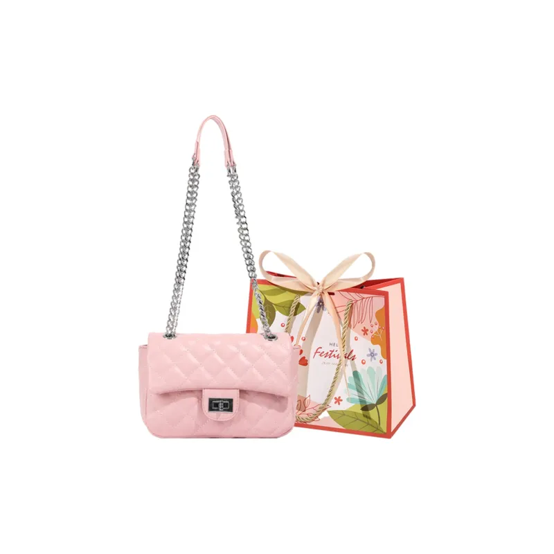 Cwatcun PU Crossbody Bag Women's White/Pink/Beige/Black/Brown/Coffee-4