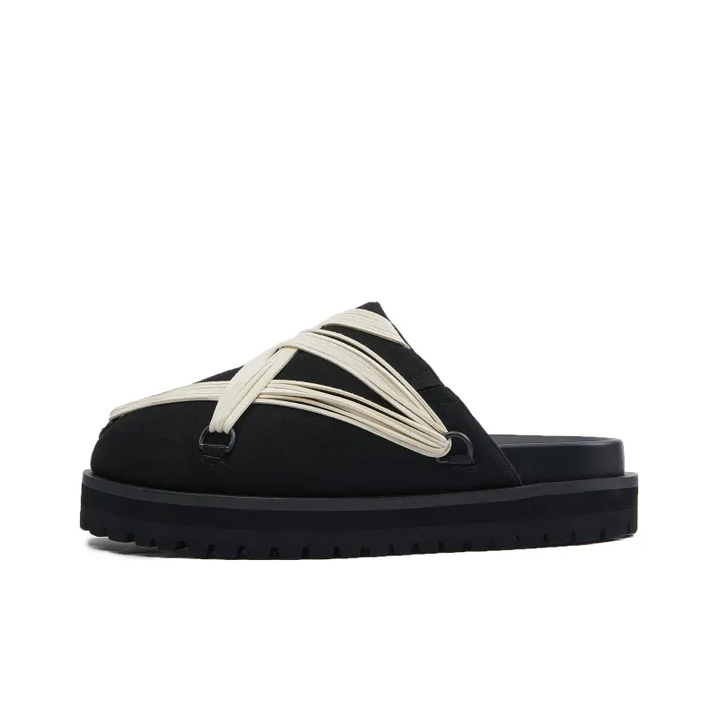LeStream Closed Toe Slippers Unisex Black-0