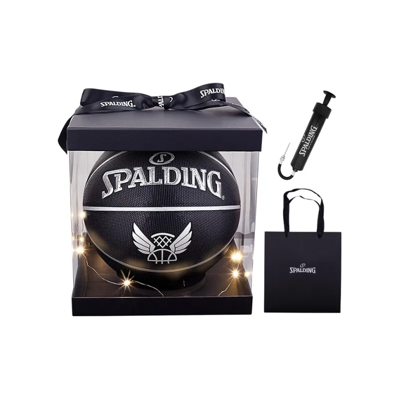 SPALDING The Magician Series PU Basketball Black Size 7 Training Unisex-2