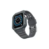 Dark Blue Carbon Gray Custom Strap