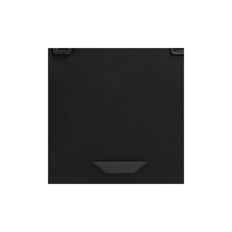 Bottega Veneta Polyamide One Shoulder Crossbody Portable Briefcases Men's Black-4