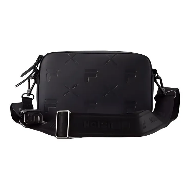 FILA FUSION Polyurethane Shoulder Bag Crossbody Bag Regular Unisex Black-3
