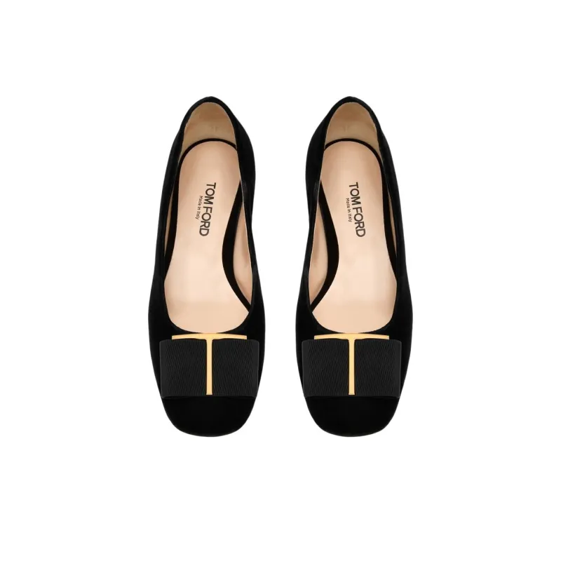 TOM FORD Audrey Casual Single Shoes Women's Black-3