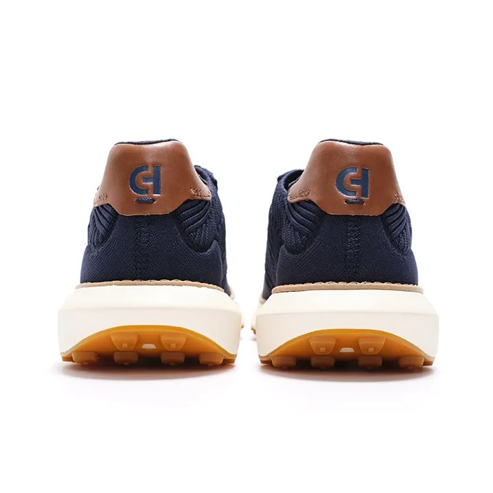 COLE HAAN Cushioned Slip Resistant Abrasion Resistant Breathable Low Top Casual Shoes Men's Navy Blue-4