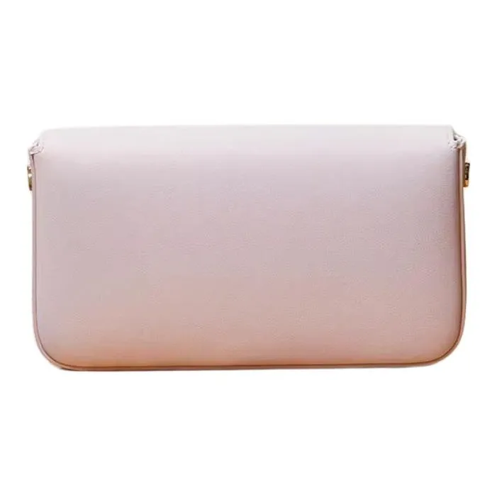 Pmsi Cow Leather Crossbody Bag Trumpets Women's Pink-3