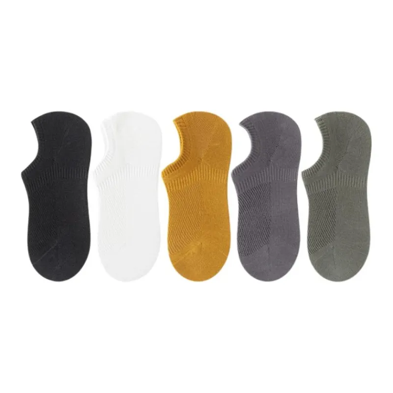 Urban Beauty No Show Socks Men's 5 Pack-1