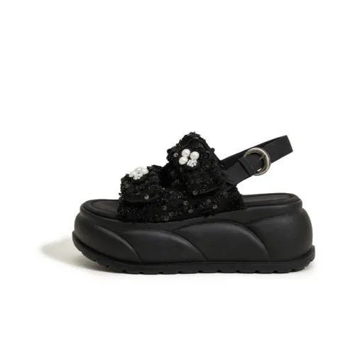 Milan Love Song Roman Sandals 7.5cm Women's