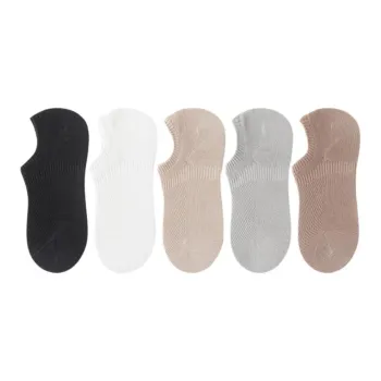 Urban Beauty No-Show Socks Men's 5 Pack