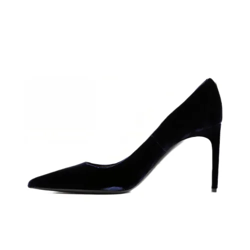 TOM FORD T Screw Velvet Pumps