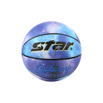 Star Synthetic Leather Basketball Starry Sky Size 7 Ball Training Unisex