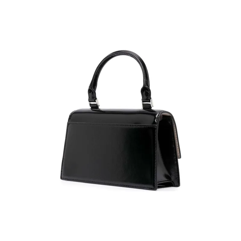 TORY BURCH BON BON Cow Leather Shoulder Bag Crossbody Bag Handbags Mini Women's Black-3