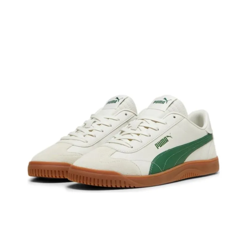 PUMA Club 5v5 Anti Slip Wear Resistant Low Top Skateboard Shoes Unisex Gray Green-2