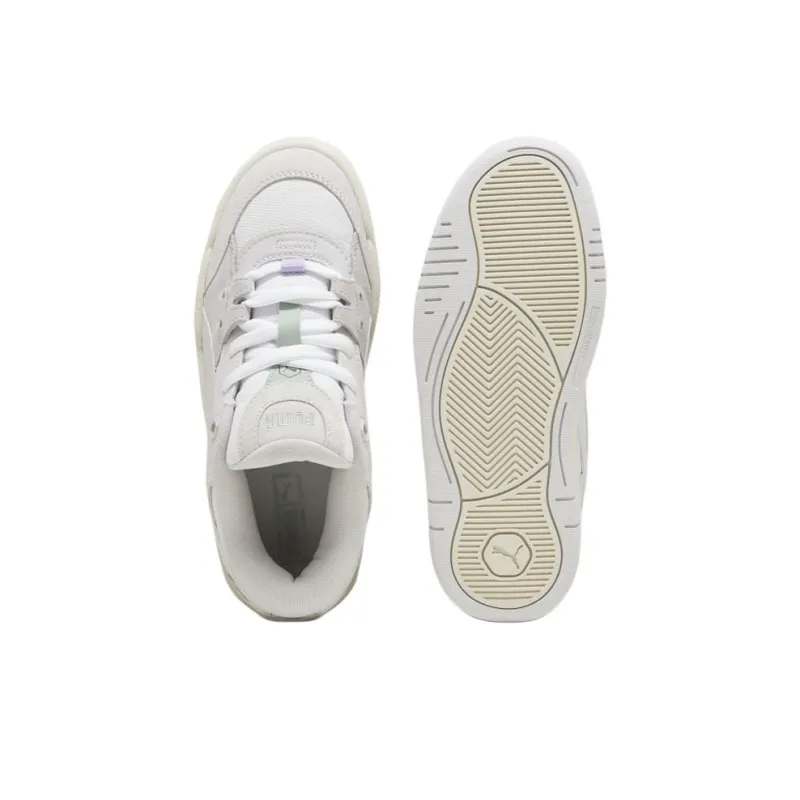 PUMA 180 Slip Resistant And Breathable Low Top Casual Shoes Unisex Gray White-4