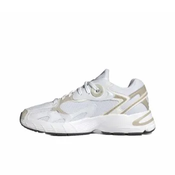 Adidas Anti-Slip Wear-Resistant Low-Top Running Shoes Unisex White Brown