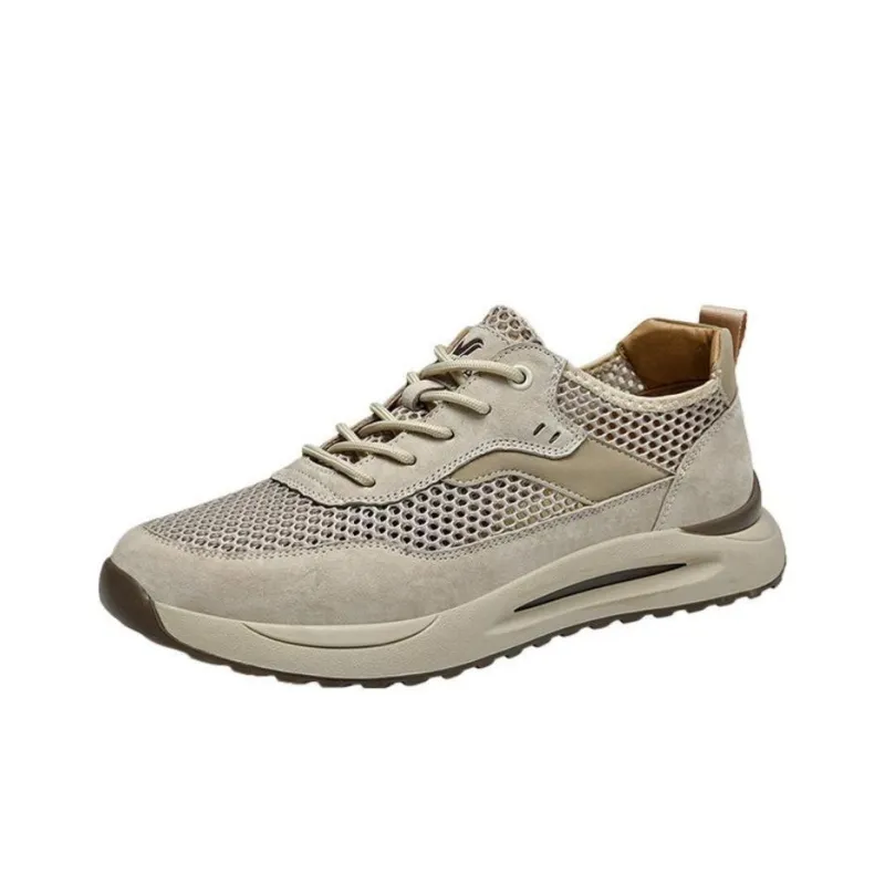 Rich Birds Height Increasing Breathable Slip-Resistant Low-Top Casual Shoes Men's-3