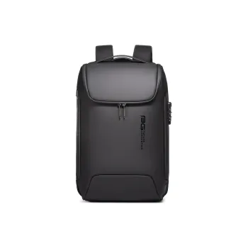 BANGE Oxford Backpack Medium Size Men's Black
