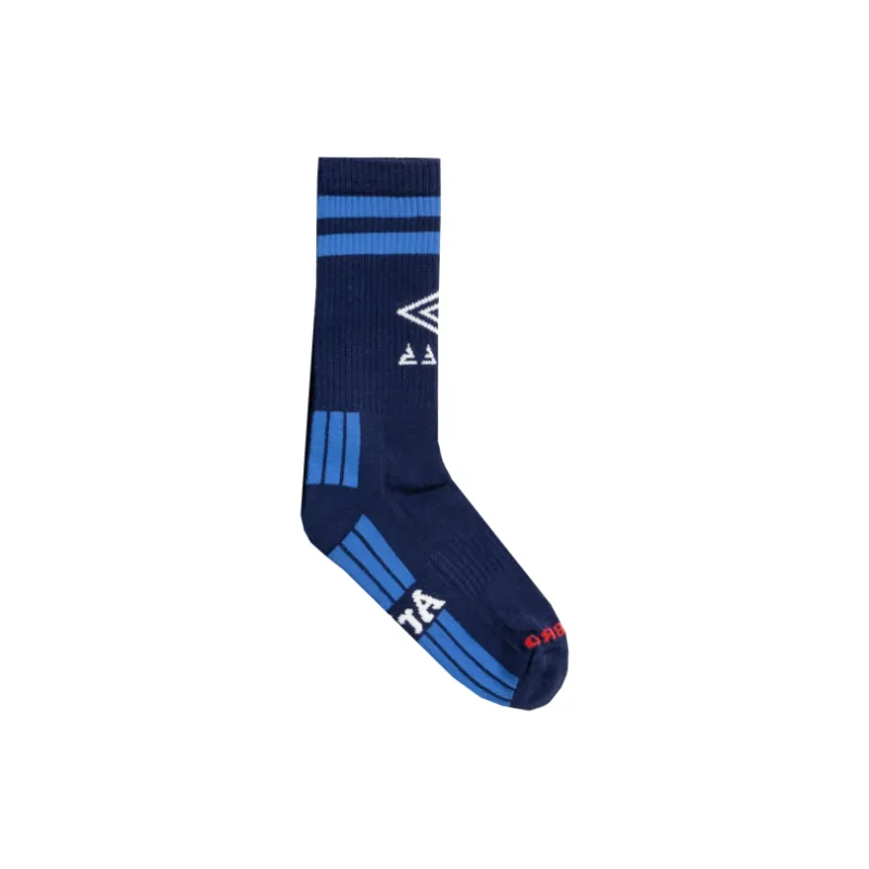 Umbro x Aries Mid-Calf Socks Unisex 1 Pack Blue-1