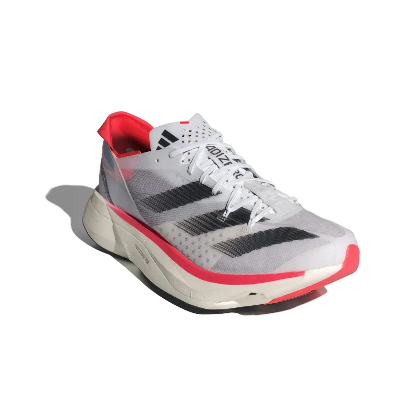 Adidas Adizero Adios Pro 3 'White Black Solar Red'-2