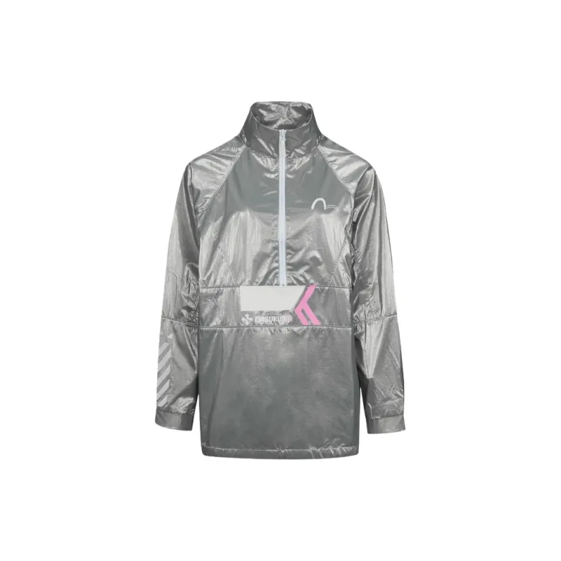 EVISU Jackets Coats Women's Gray-1