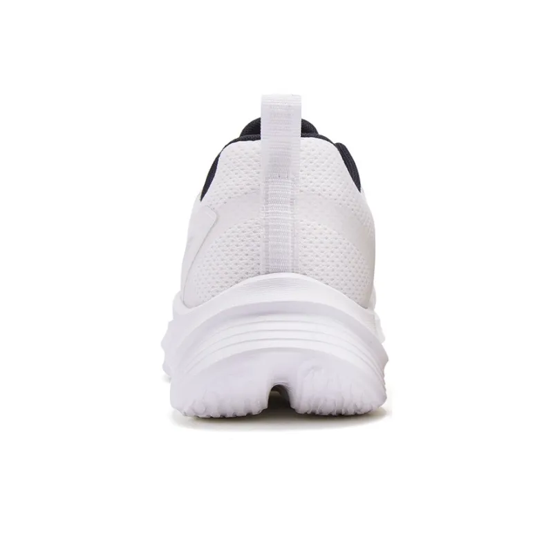 XTEP Hydrogen Wind Technology Cushioning Anti Slip Wear Resistant Breathability Low Top Running Shoes Men's Sail White-3