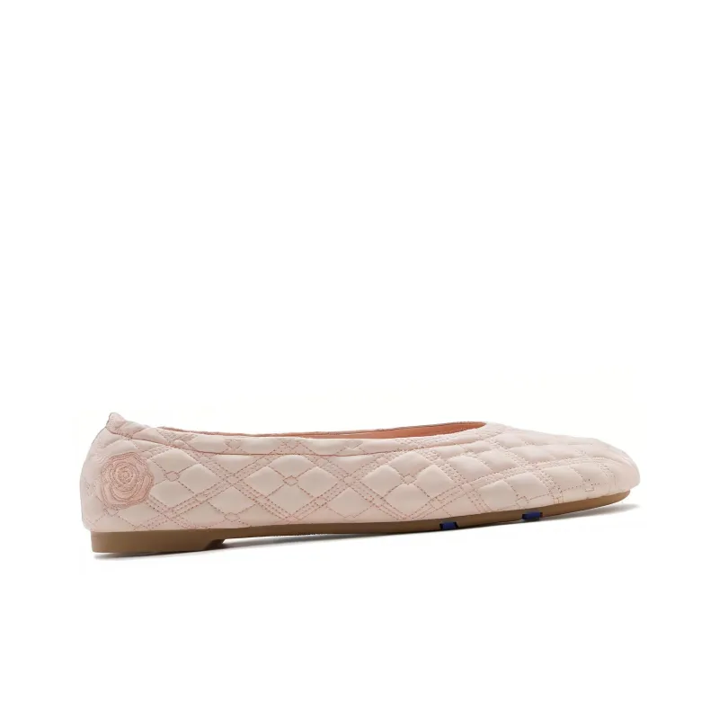 Burberry Sadler Leather Ballerina Shoes-1