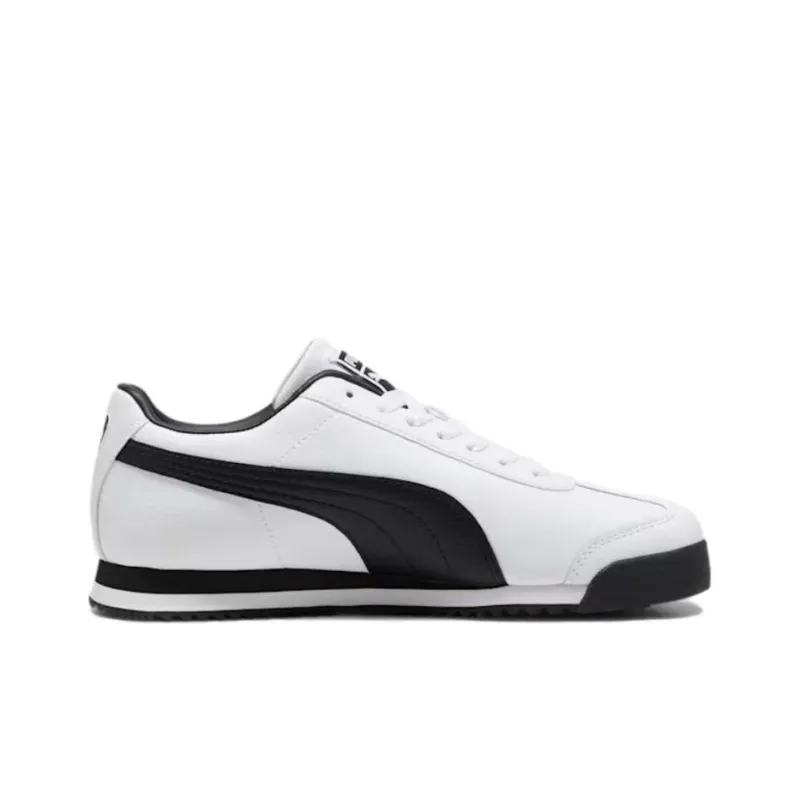 PUMA Roma 24 Standard White Black Team Gold-1