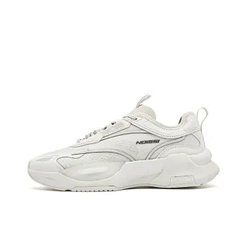QIAODAN Mustang ACE Cushioning Low Top Casual Shoes Women's White