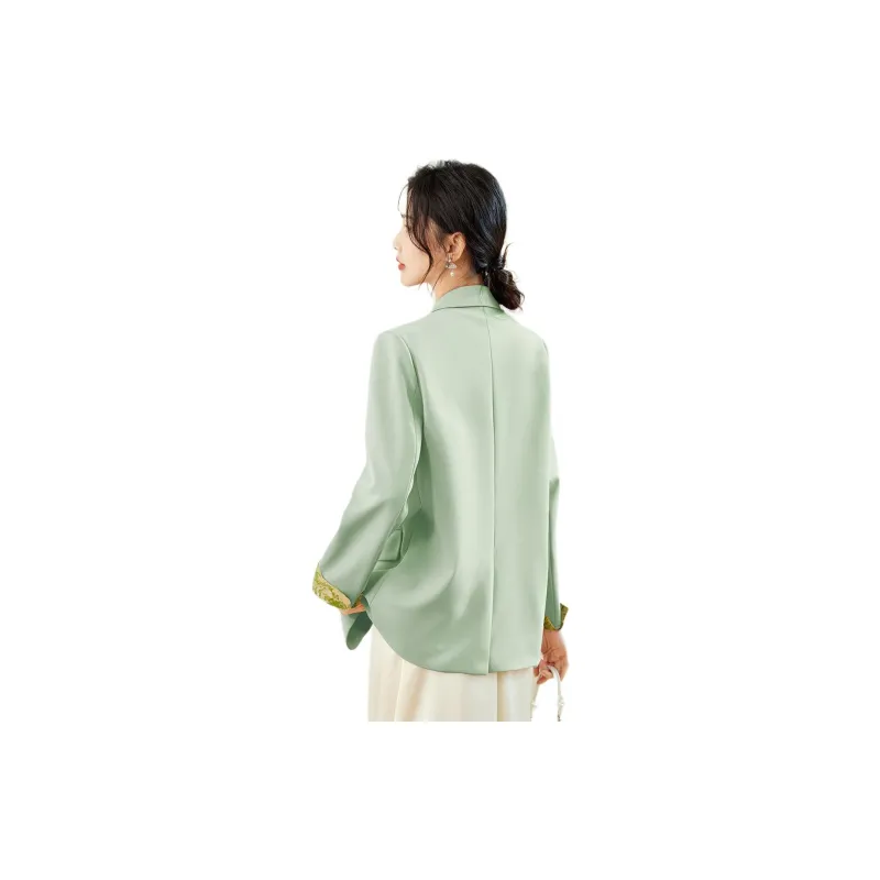 TERRE BLEUE Business Suit Women's Green-1