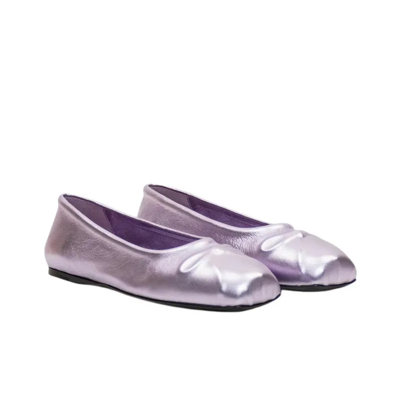MARNI Square Toe Slip On Flats Women's-2