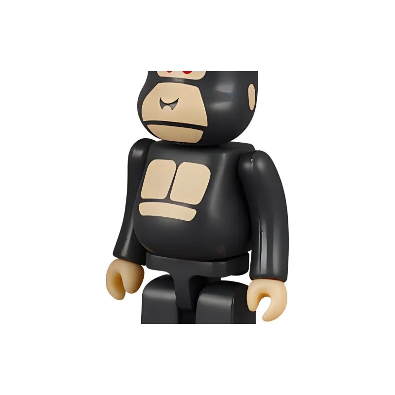 BE@RBRICK x XLARGE LITTLE FRIEND Black Hang Tag Box 100% 7cm-2