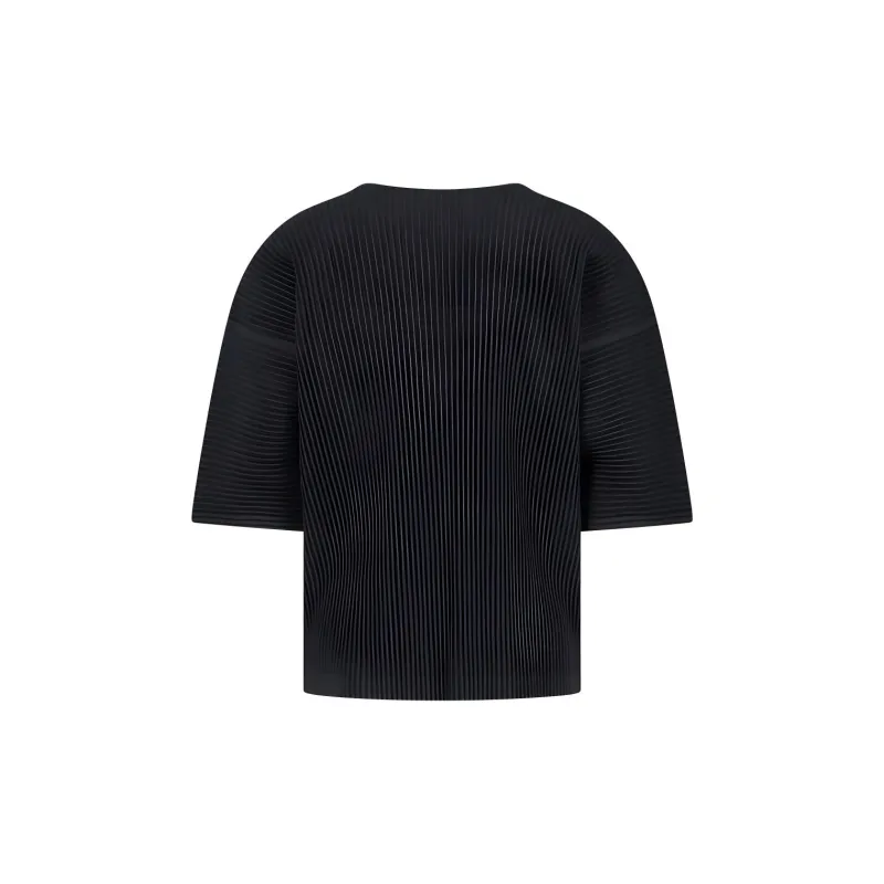 ISSEY MIYAKE Crewneck Short-Sleeved T-Shirt-1