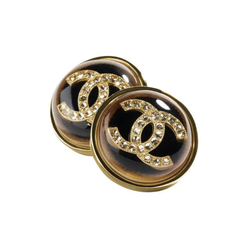 CHANEL   Earrings Women's Black-0