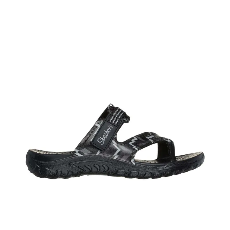 Skechers Slip Resistant Abrasion Resistant Slide Slippers Women's Black-1