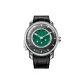Dice Treasure Silver Case Green Dial