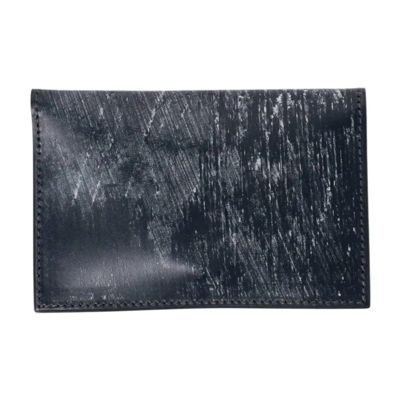 Beams Cow Leather Wallet Unisex Black/Brown/Green/Marine Blue-11