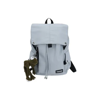 KAMLUI Oxford Backpacks Backpack Regular Unisex Gray/Black/Blue