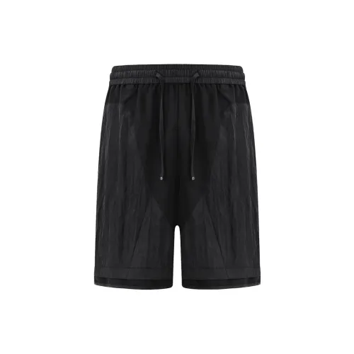 MENSHEN HIPHOP SPORT Casual Shorts Unisex Black