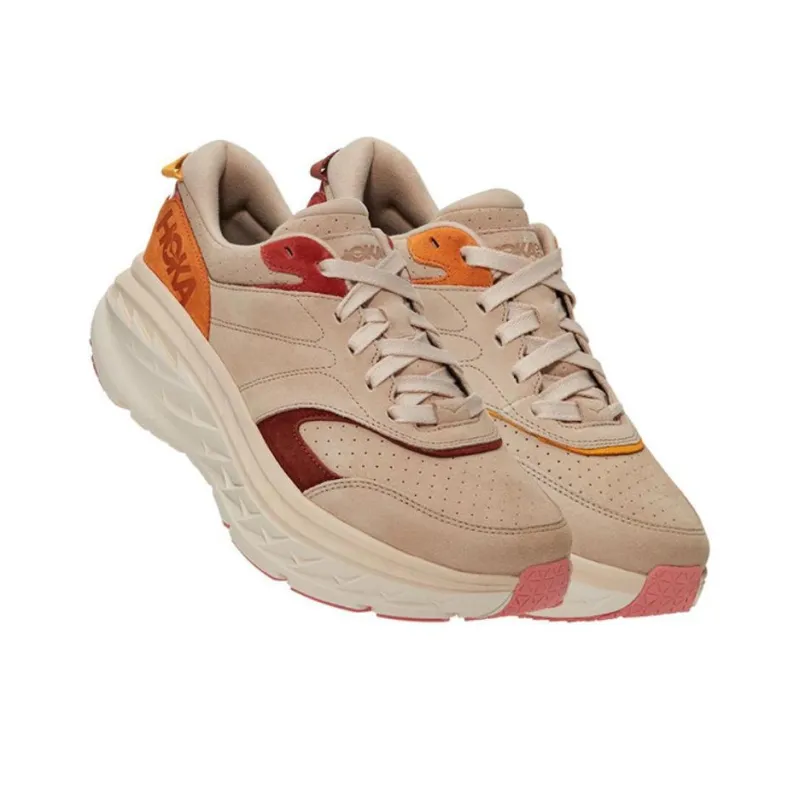 HOKA ONE ONE Bondi L Suede 'Shifting Sand'-2