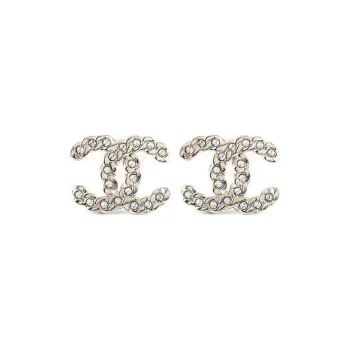 CHANEL 2010s CC logo Brooch