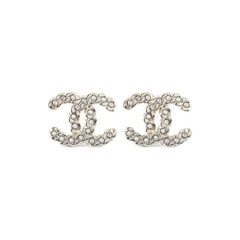 CHANEL 2010s CC logo Brooch-0